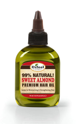 Difeel Premium Natural Hair Oil Sweet Almond
