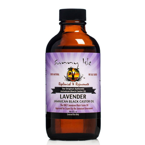 Sunny Isle Jamaican Black Castor Oil Lavender 4 oz