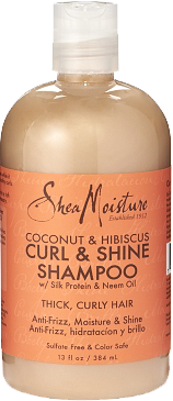 SheaMoisture Coconut & Hibiscus Curl & Shine Shampoo