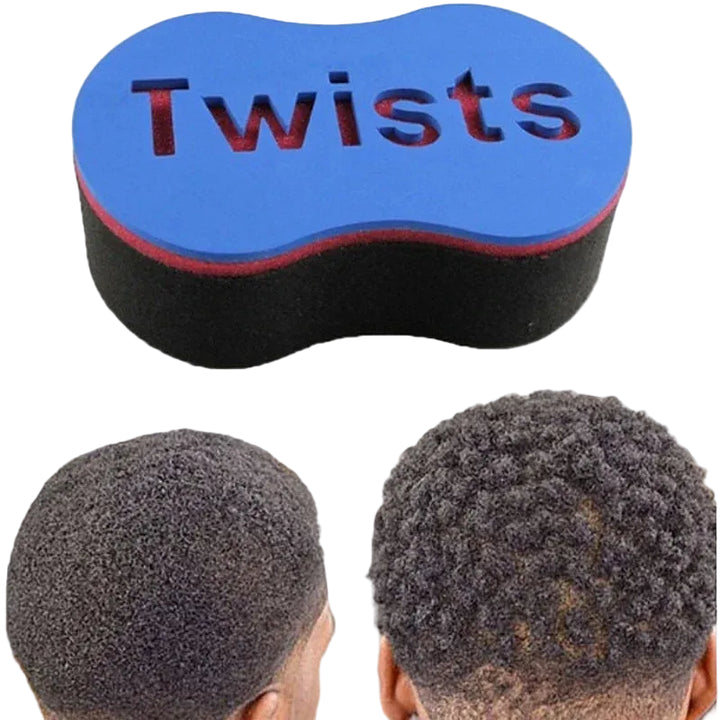 Magic twist hair sponge