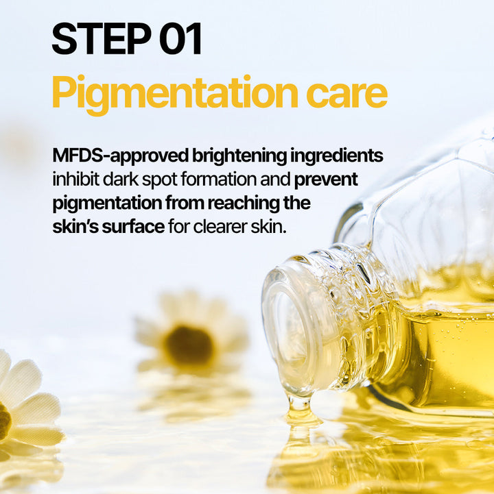 MIGUHARA Big 3 Step Whitening Mask Pack Origin (1.7ml + 2ml + 25ml)