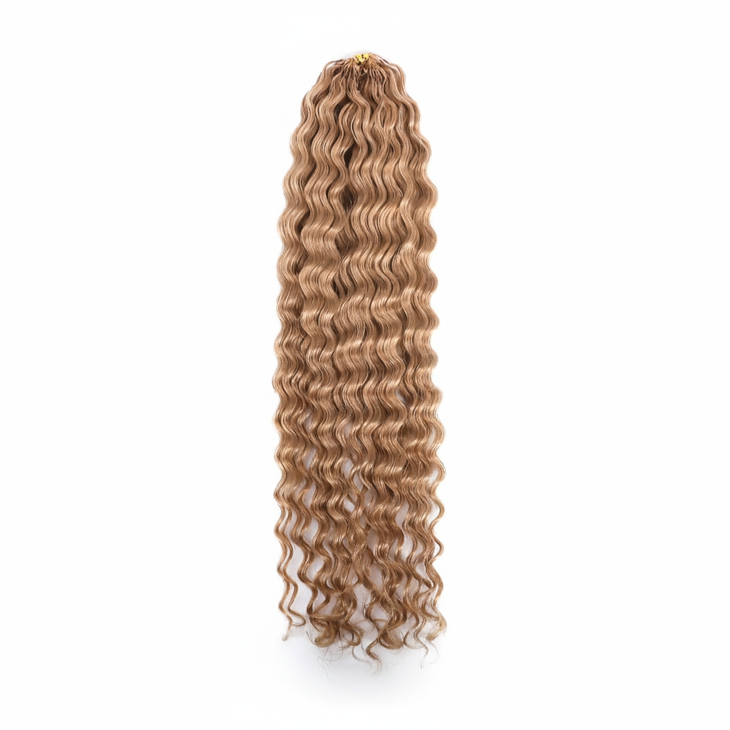 Honey Blonde Crochet Hair Square