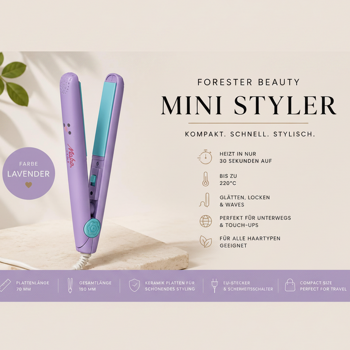 Mini Styler Lavender Square