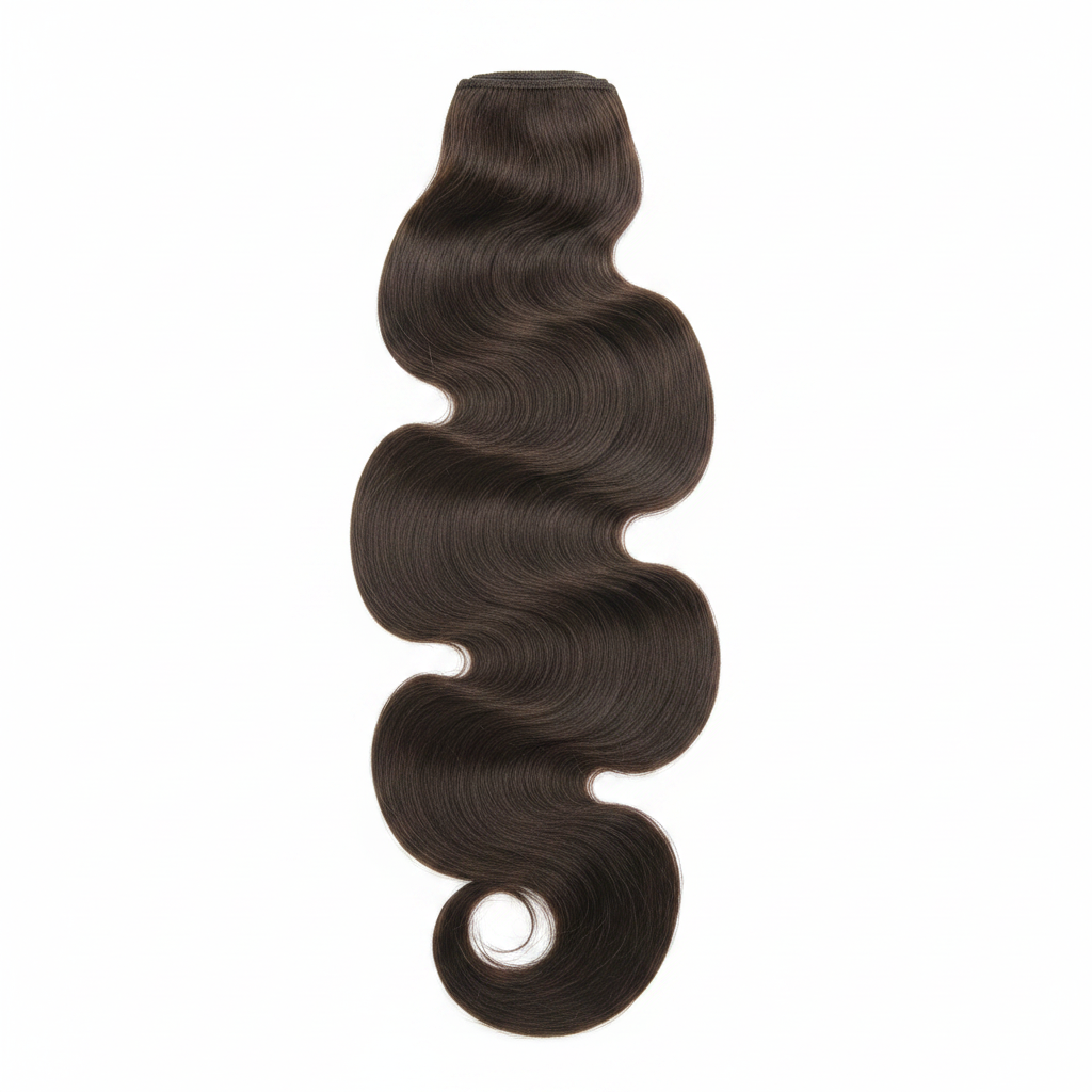 Dark Brown Body Wave – Sfondo Bianco