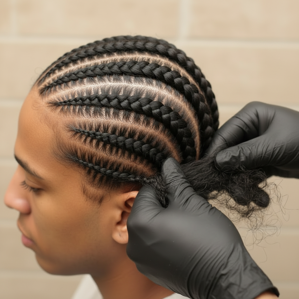 Rimozione Cornrows Curve