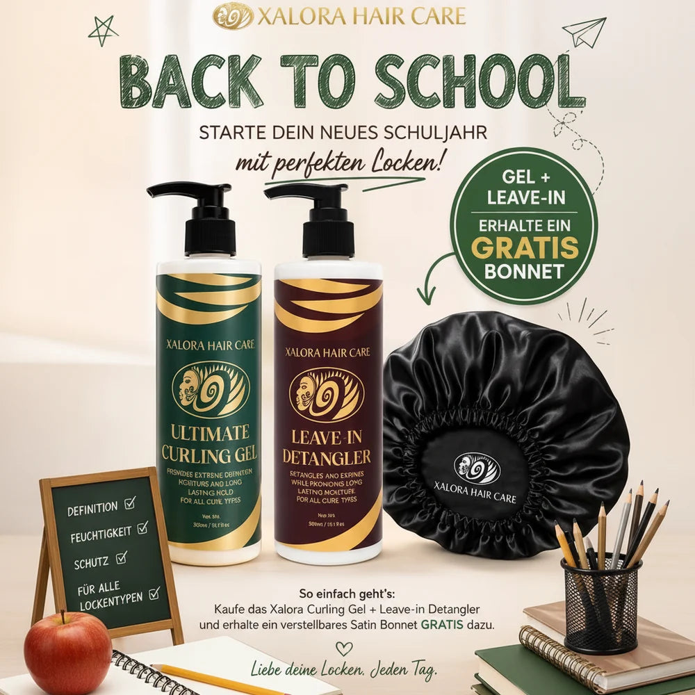 Back to School Styling Bundle Gel + Leave-In + FREE Bonnet