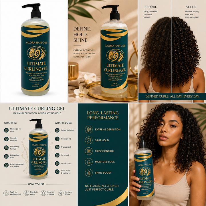 Xalora Ultimate Curling Gel 1L
