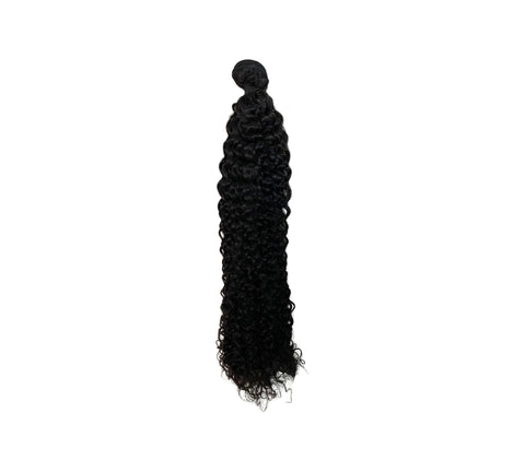 Indian Virgin Hair Curly Weave 26'' Natural Color