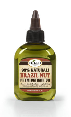 Difeel Premium Natural Hair Oil - Brazil Nut Oil