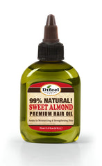 Difeel Premium Natural Hair Oil Sweet Almond