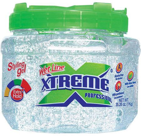 Xtreme Wet Line Xtreme Professional Styling Gel, Clear