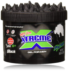 Xtreme Reaction Wet Line Spike Gel Extra Hold Black