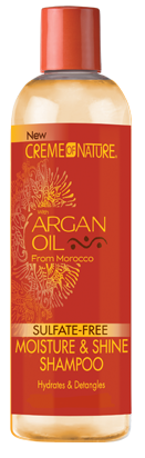 Creme Of Nature  Argan Oil Moisture & Shine Shampoo 12oz