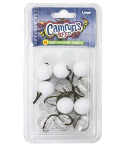 Camryn’s BFF® large ponytail holders with balls