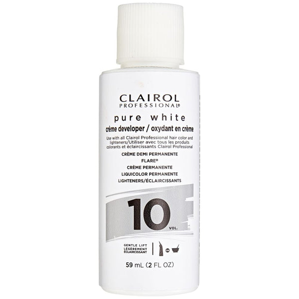 Clairol Professional Pure White 10 Volume (3%) Creme Developer 2oz