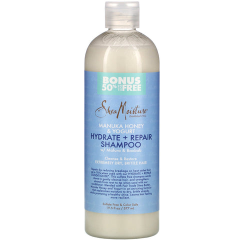 SheaMoisture Manuka Honey & Yogurt Hydrate + Repair Shampoo