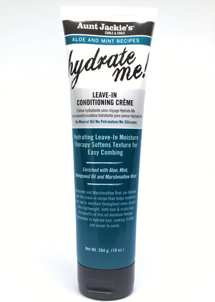 Aunt Jackie's Aloe & Mint Hydrate Me Leave-In Conditioning Crème