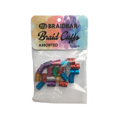 BraidBar Braid Cuffs Assorted adjustable 20pcs