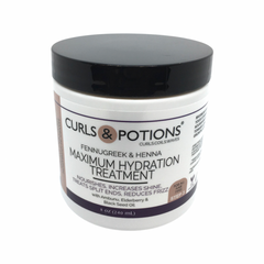 CURLS AND POTIONS MAXIMUM HYDRATION TREATMENT STEP 3