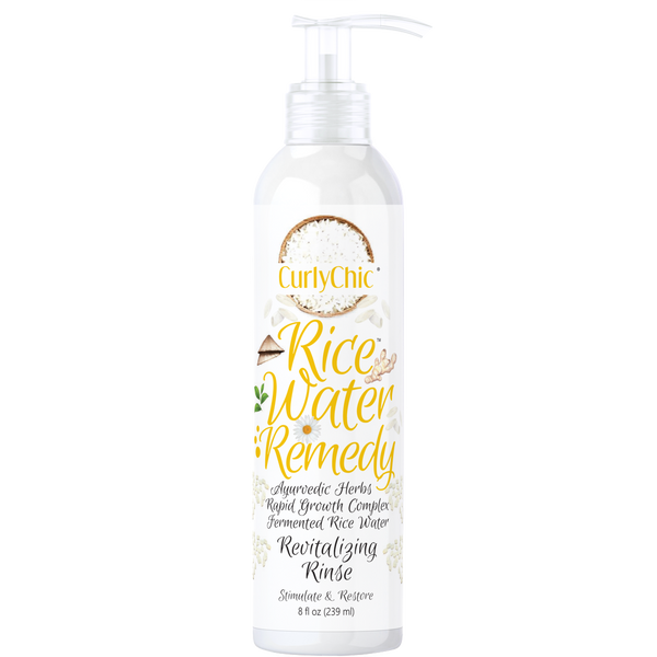 CurlyChic Rice Water Remedy Revitalizing Hair Rinse