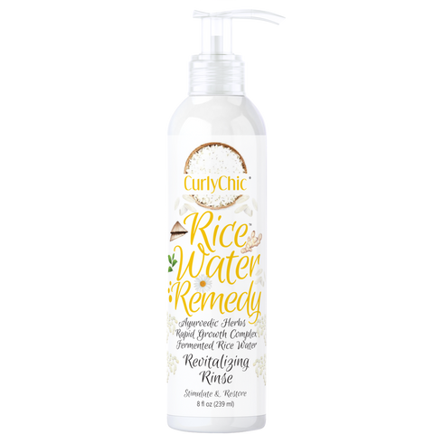 CurlyChic Rice Water Remedy Revitalizing Hair Rinse