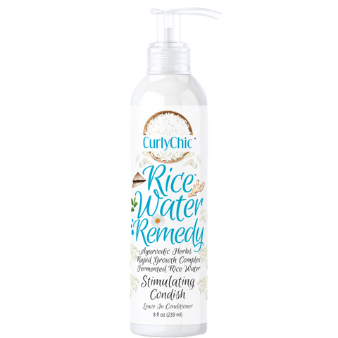 CurlyChic Rice Water Remedy Stimulating Curl Creme Leave-In