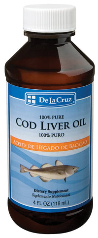 De La Cruz® Pure Wild-Caught Icelandic Cod Liver Oil