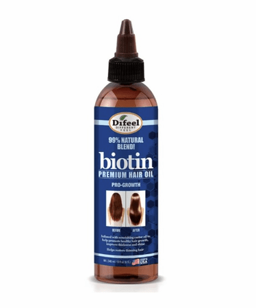 Difeel Premium Biotin Hair Oil 8oz