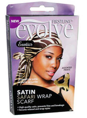 Firstline® Evolve® Exotics Satin Scarf Assorted Safari Prints