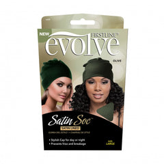 Firstline® Evolve Satin Soc Olive Large
