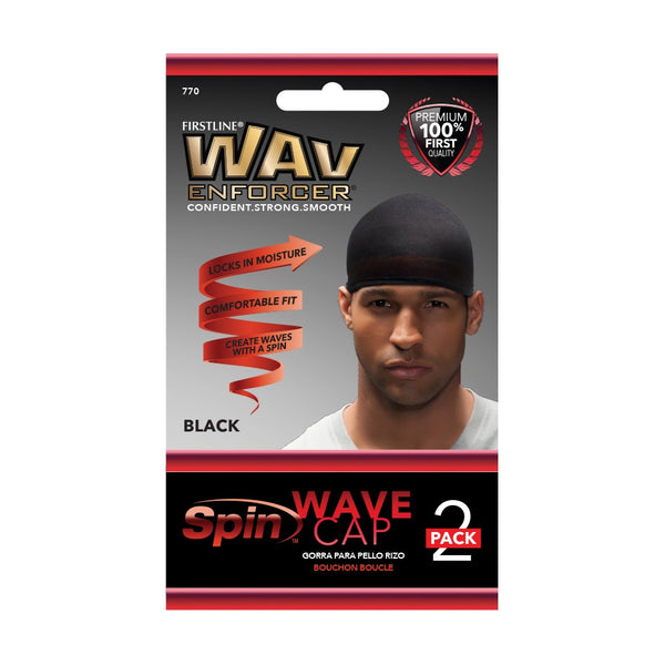 Firstline WavEnforcer Spin Wave Cap 2 Pack