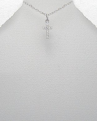 Silver Jewelry Small Cross
