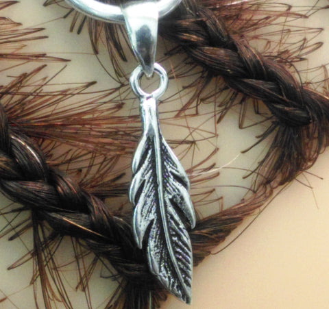Silver Jewelry feather