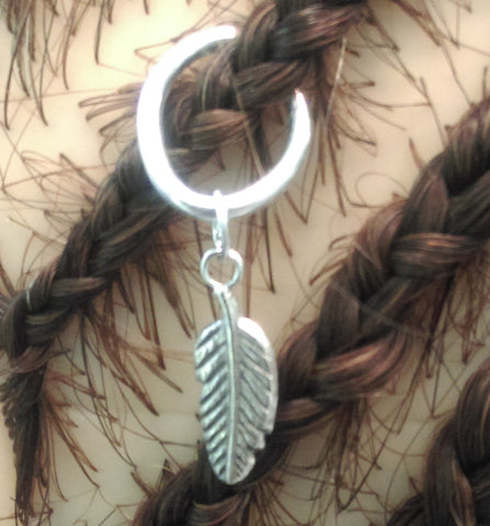 Silver Jewelry Small feather