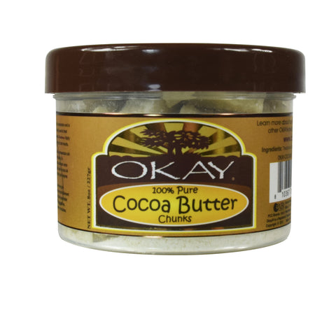 Okay 100% Pure Cocoa Butter Chunks